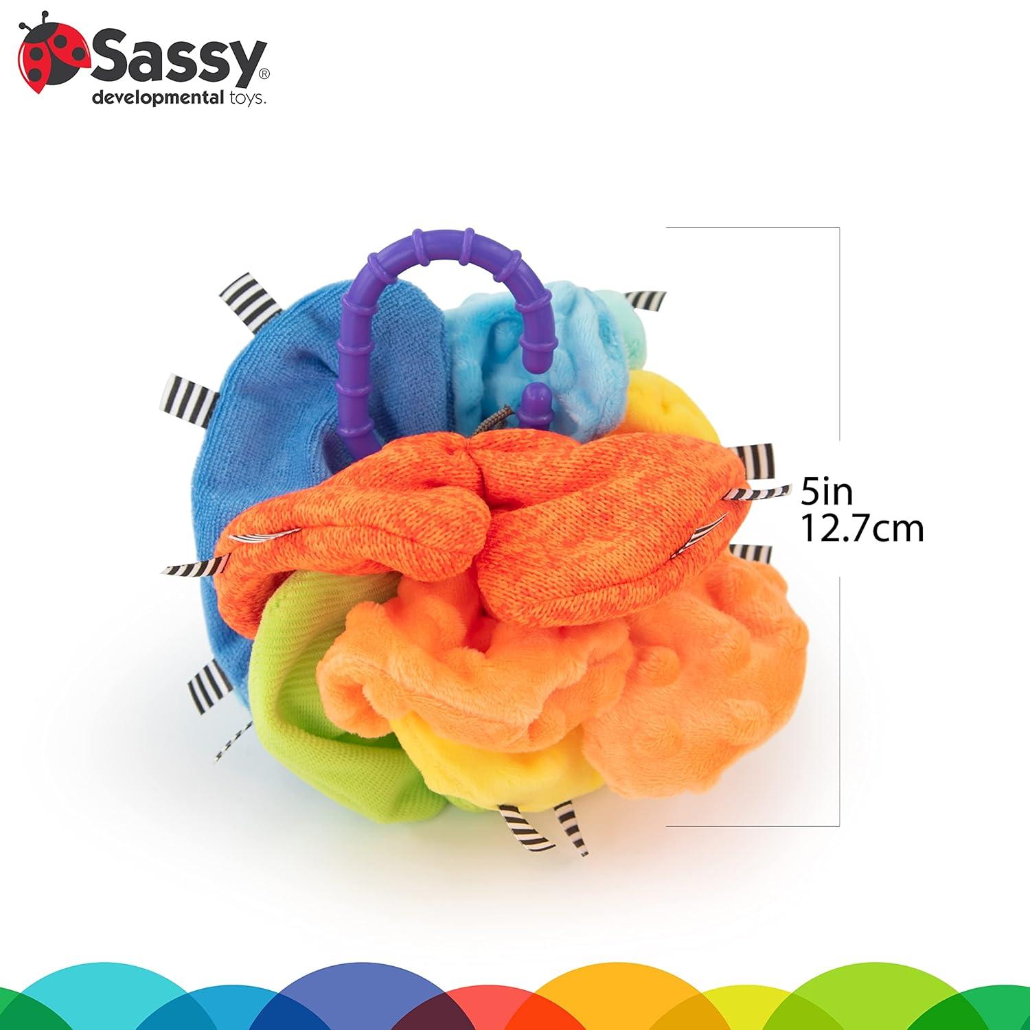 image:imageSassy Crinkle Ball Sensory Toy 3 MonthsPack of 1