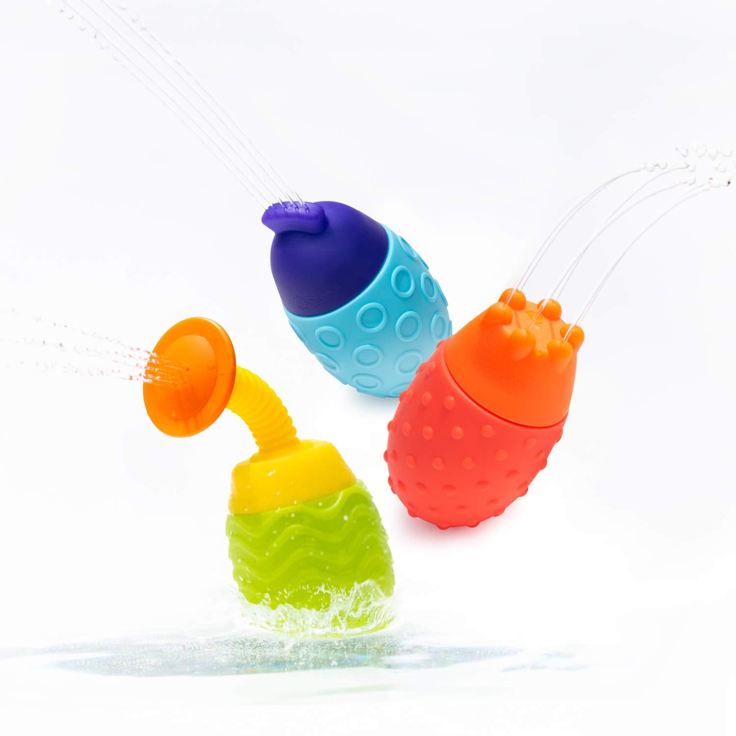 image:imageSassy Easy Squeezies Bath Toys 3Piece Set That Encourage Stem Learning