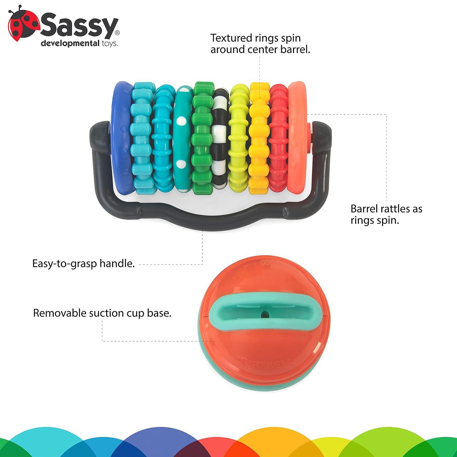 image:imageSassy Eco Rings Around Tray Toy Made Green with PlantBased Plastic 6 Months
