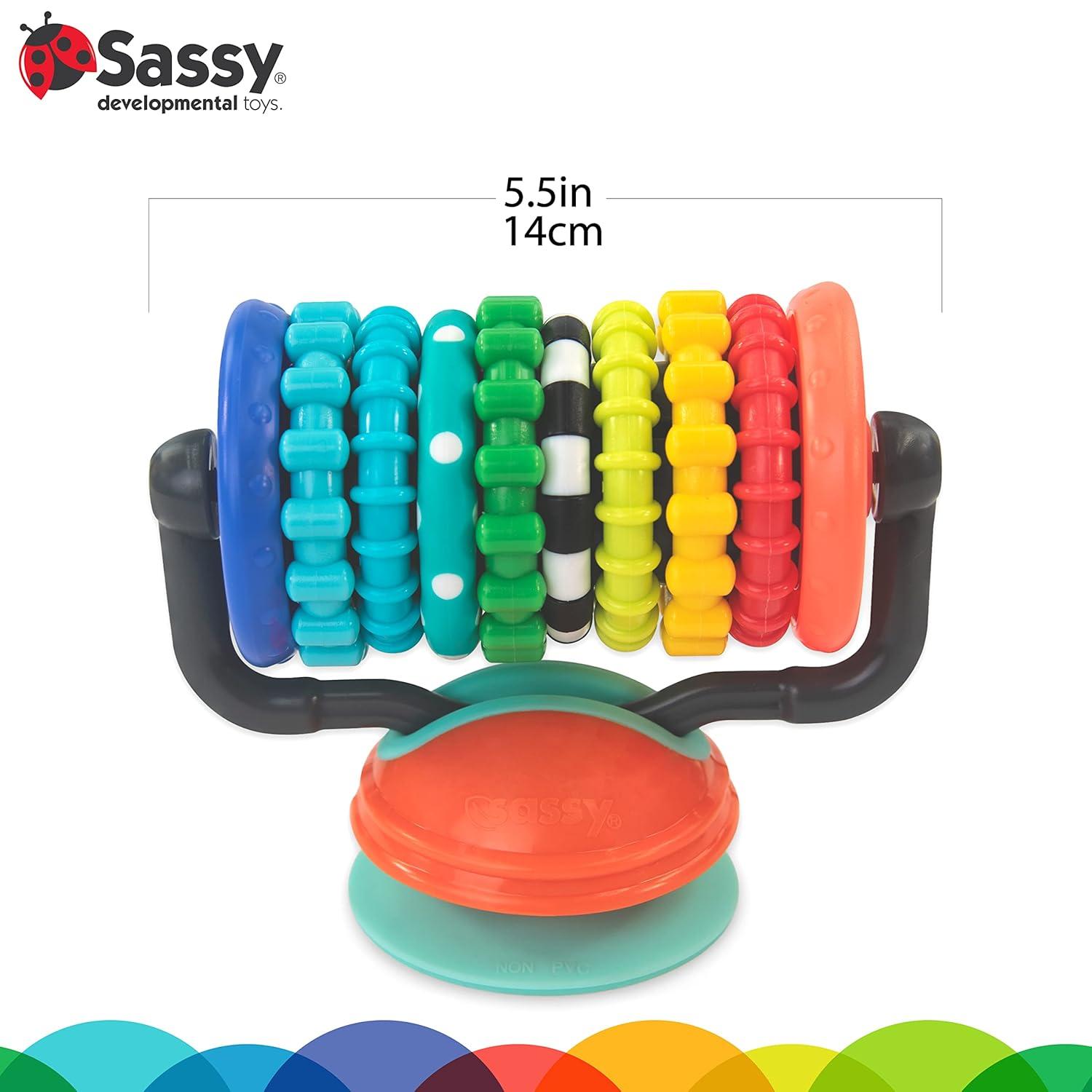image:imageSassy Eco Rings Around Tray Toy Made Green with PlantBased Plastic 6 Months