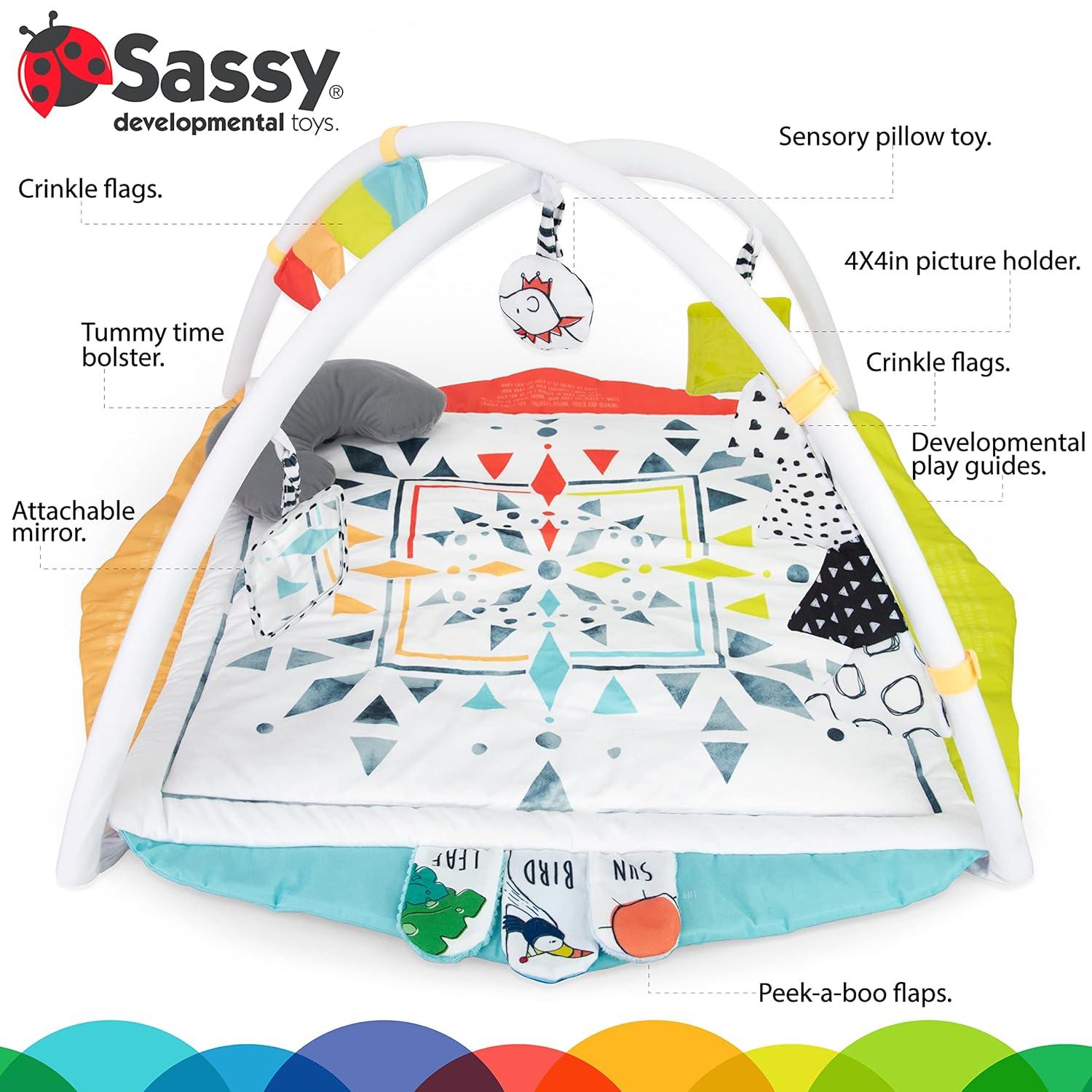 image:imageSassy Hello Baby PLAYMAT NR