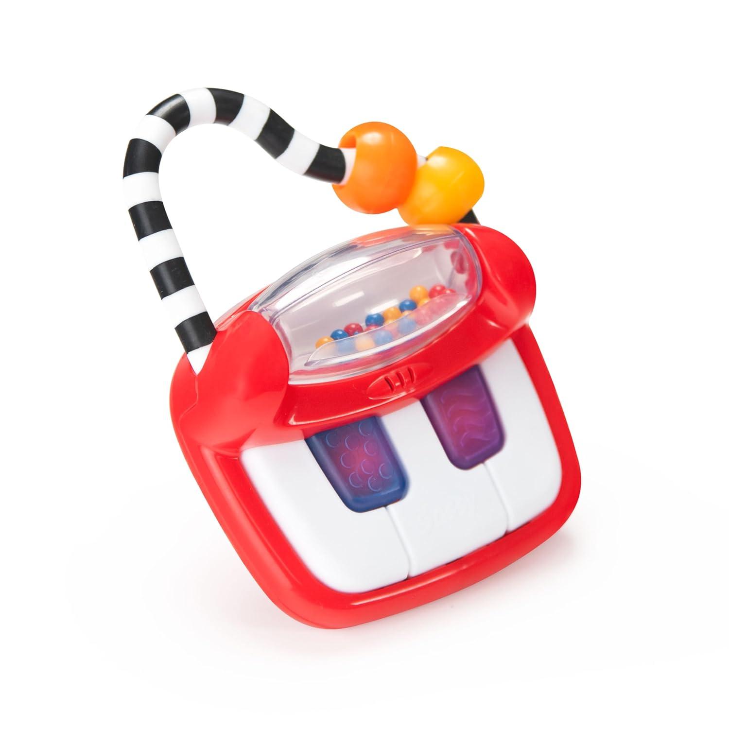 image:imageSassy Keyboard Classics Developmental Toy 3 Months BabySized Piano with a Handle for Music On The Go Batteries Included