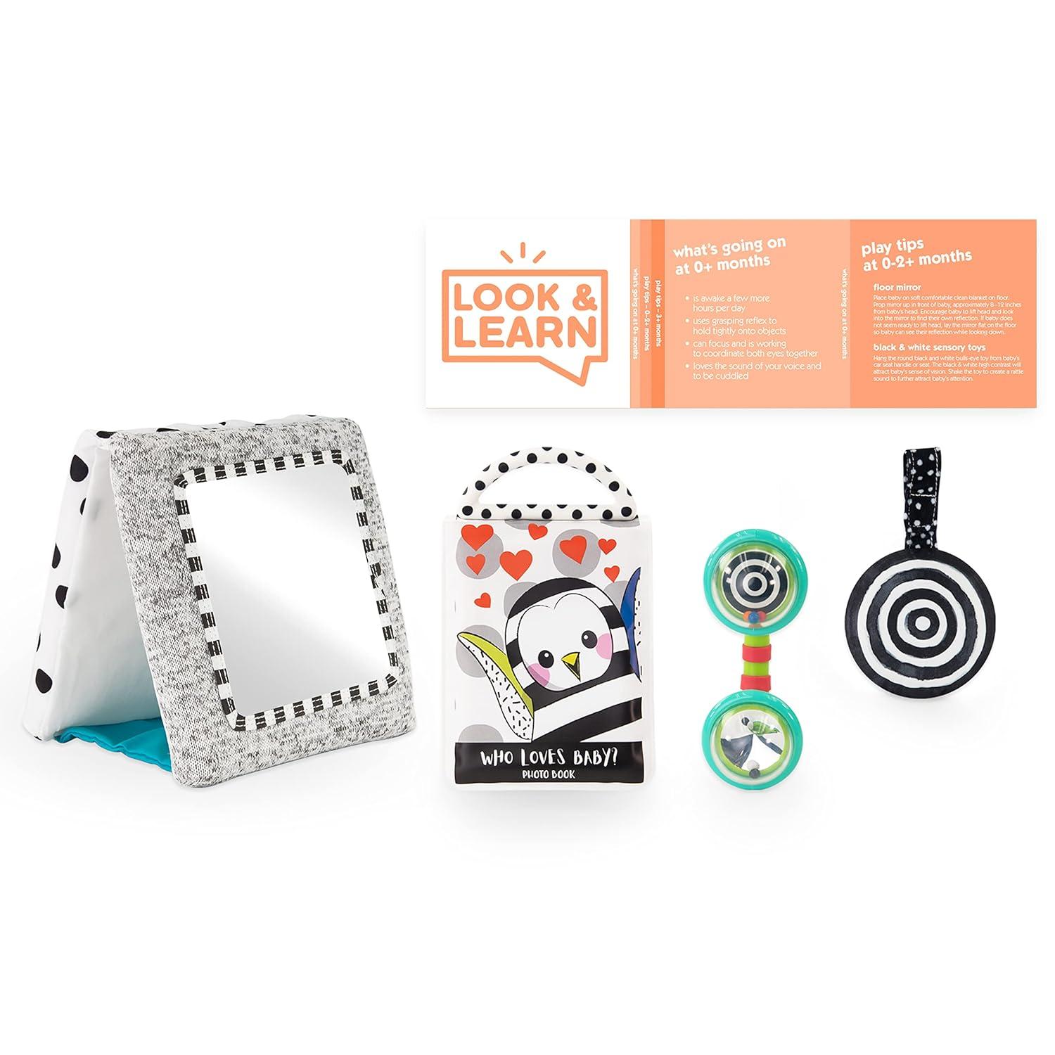 image:imageSassy Look amp Learn Baby Box 0 Months