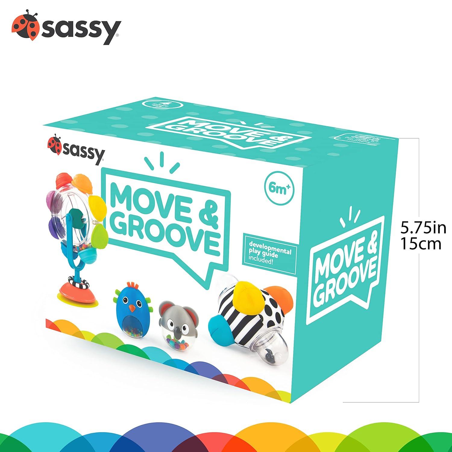 image:imageSassy Move amp Groove Baby Box 6 Months