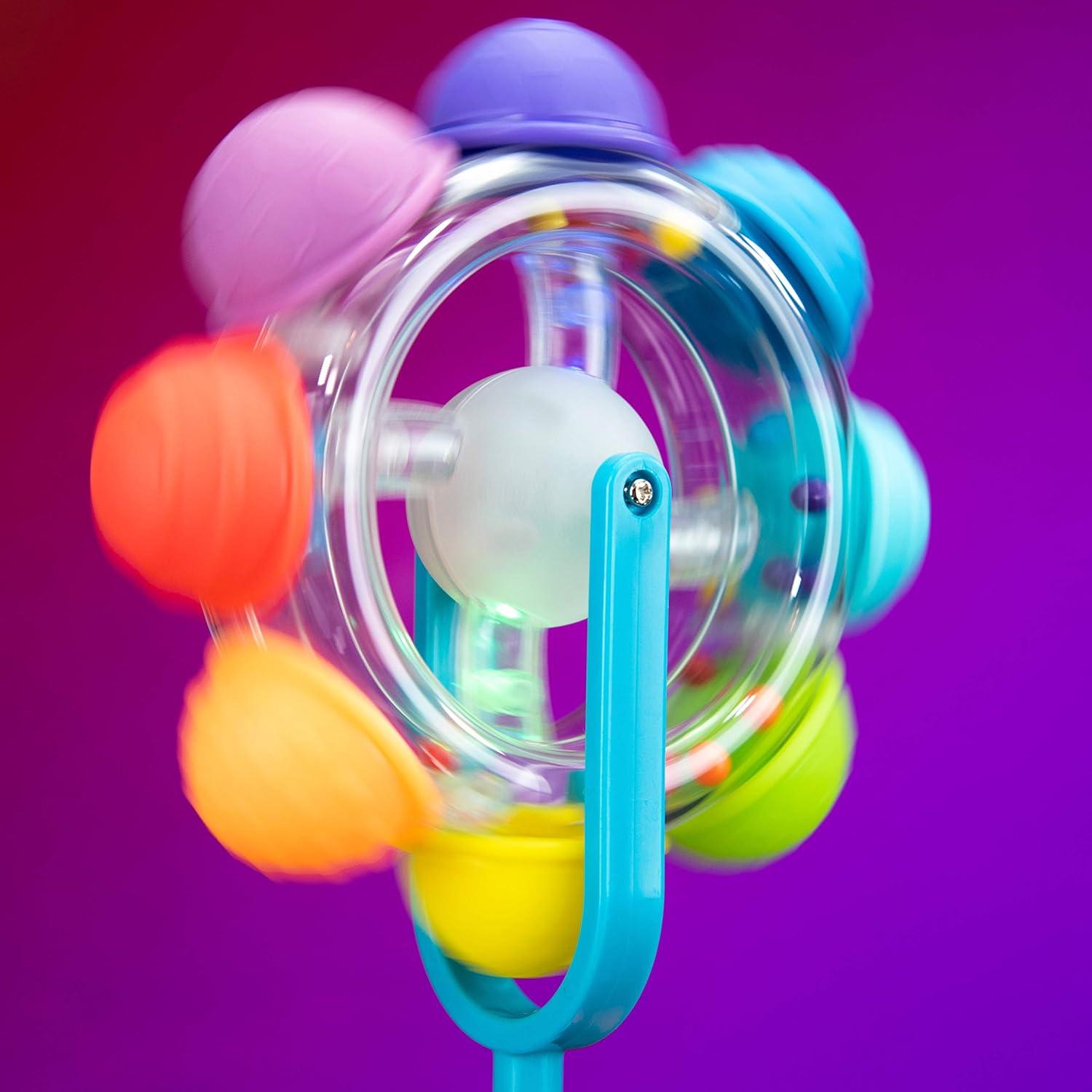 image:imageSassy Rainbow Wheel High Tray Toy Age 6 MonthsMulti