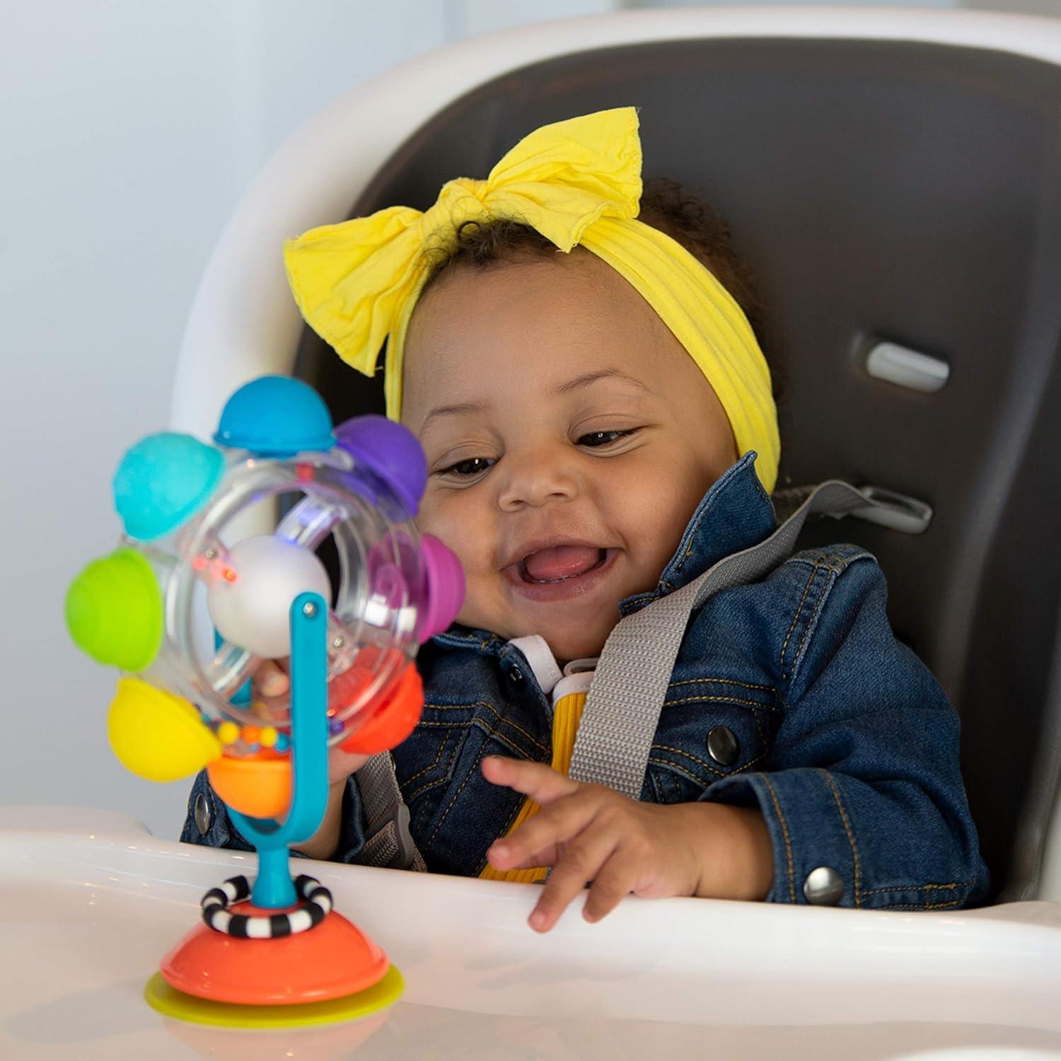 image:imageSassy Rainbow Wheel High Tray Toy Age 6 MonthsMulti