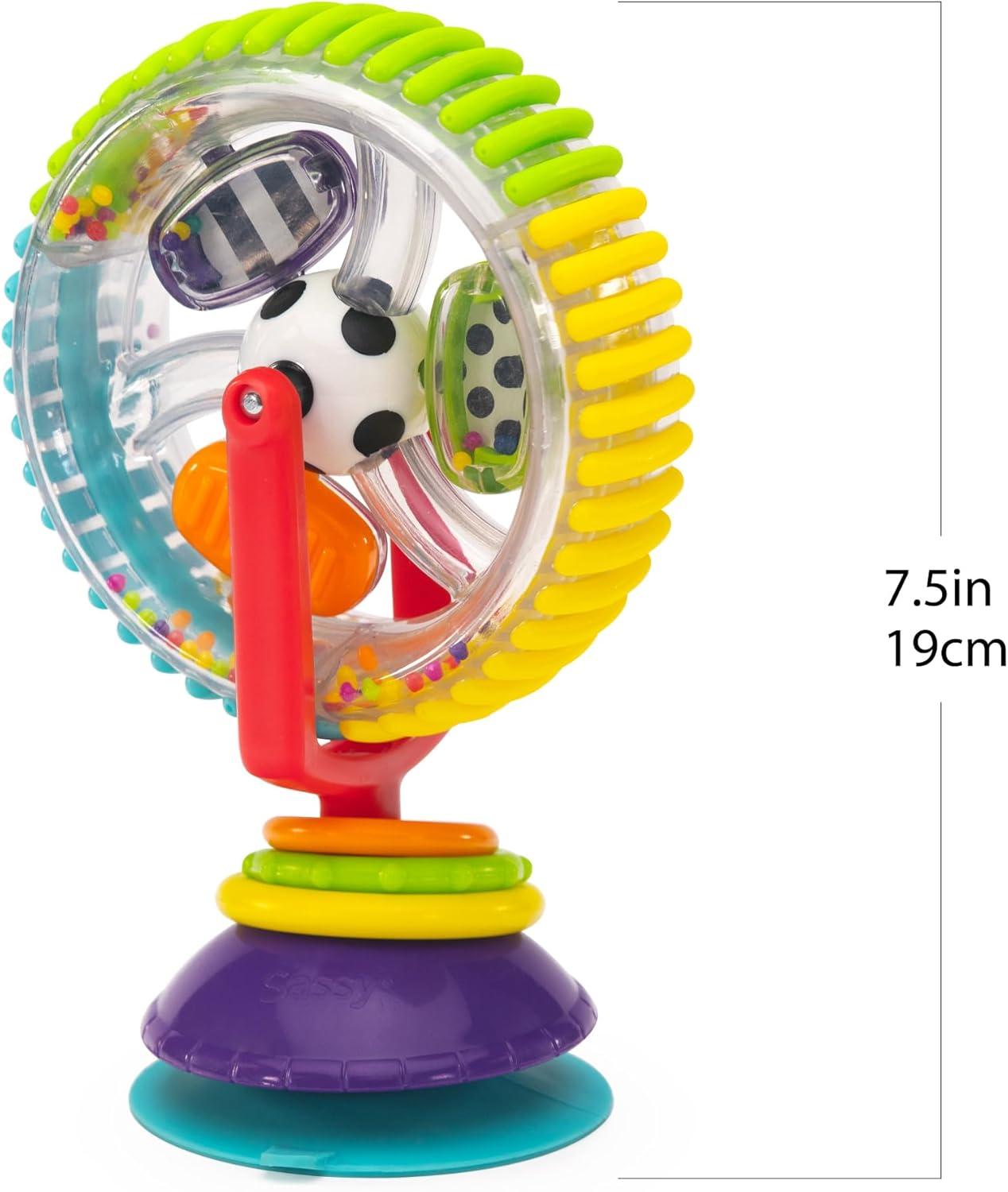 image:imageSassy Rainbow Wheel High Tray Toy Age 6 MonthsWonder Wheel