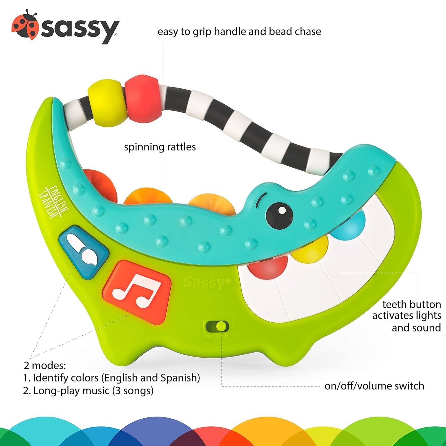 image:imageSassy RockADile Musical ToyPack of 1