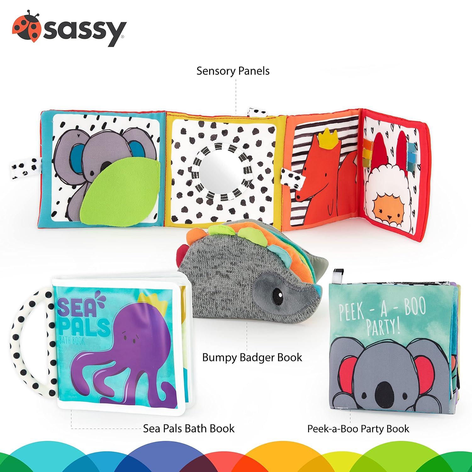 image:imageSassy Rookie Books Baby Box 2 Months