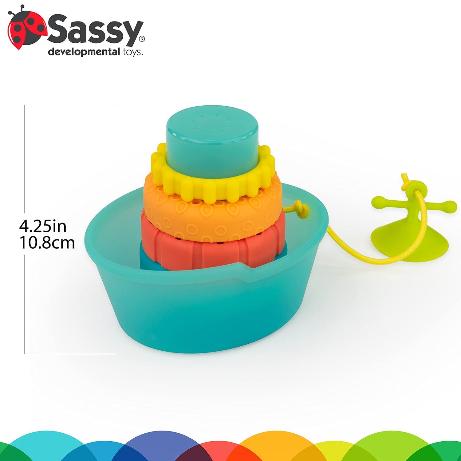 image:imageSassy STACKIN Ship TUB Toy