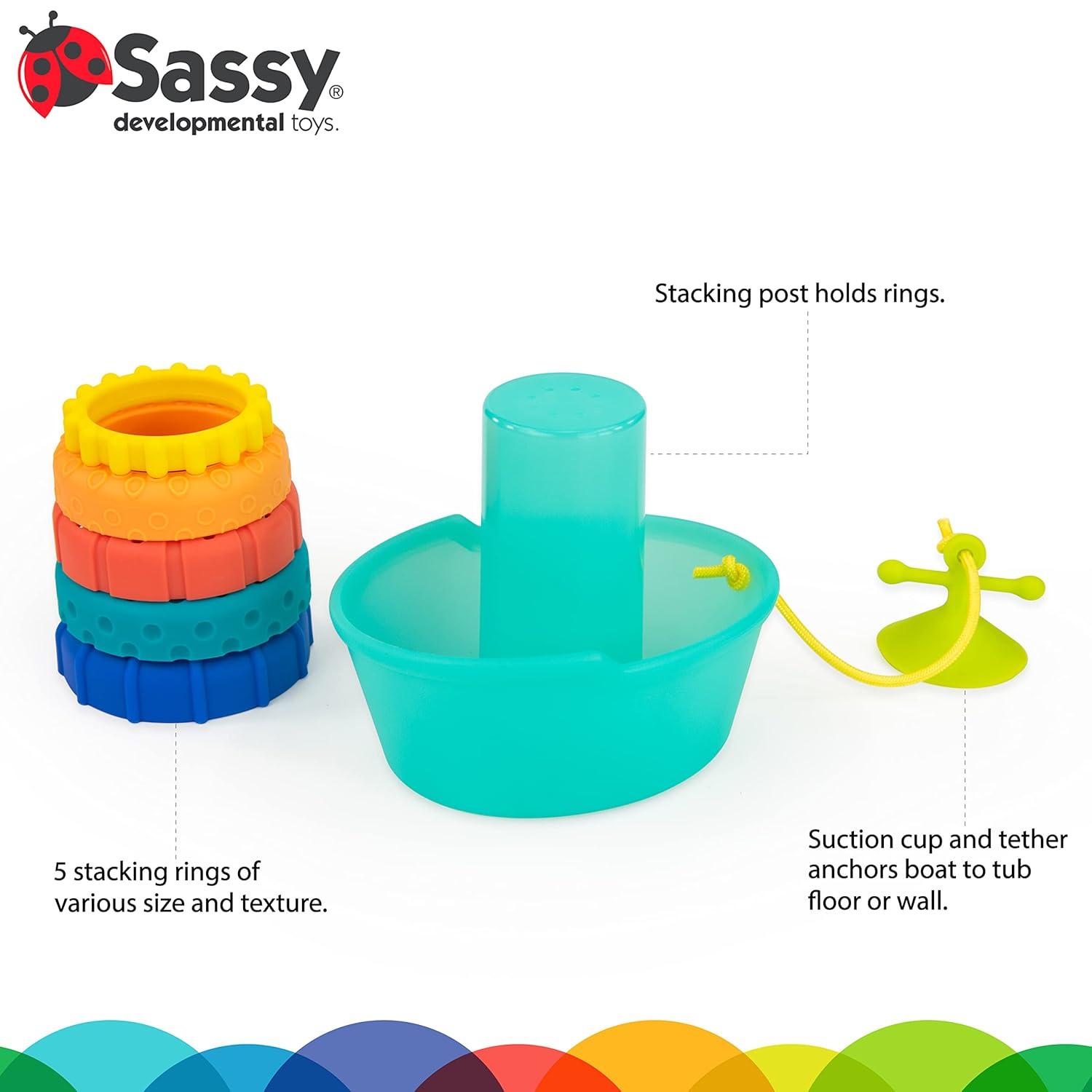 image:imageSassy STACKIN Ship TUB Toy