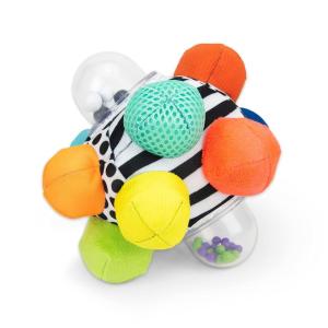Sassy Developmental Bumpy Ball, Easy to Grasp Bumps Help Develop Motor Skills, Ages 6+ Months(5.5 long x 7.5 wide x 8.9 high)