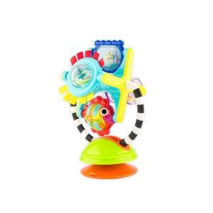 Sassy Fishy Fascination Station 2-in-1 Suction Cup High Chair Toy, Developmental Tray Toy for Early Learning, Ages 6+ Months(Fishy Fascination)