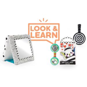 Sassy Look & Learn Baby Box – 0+ Months