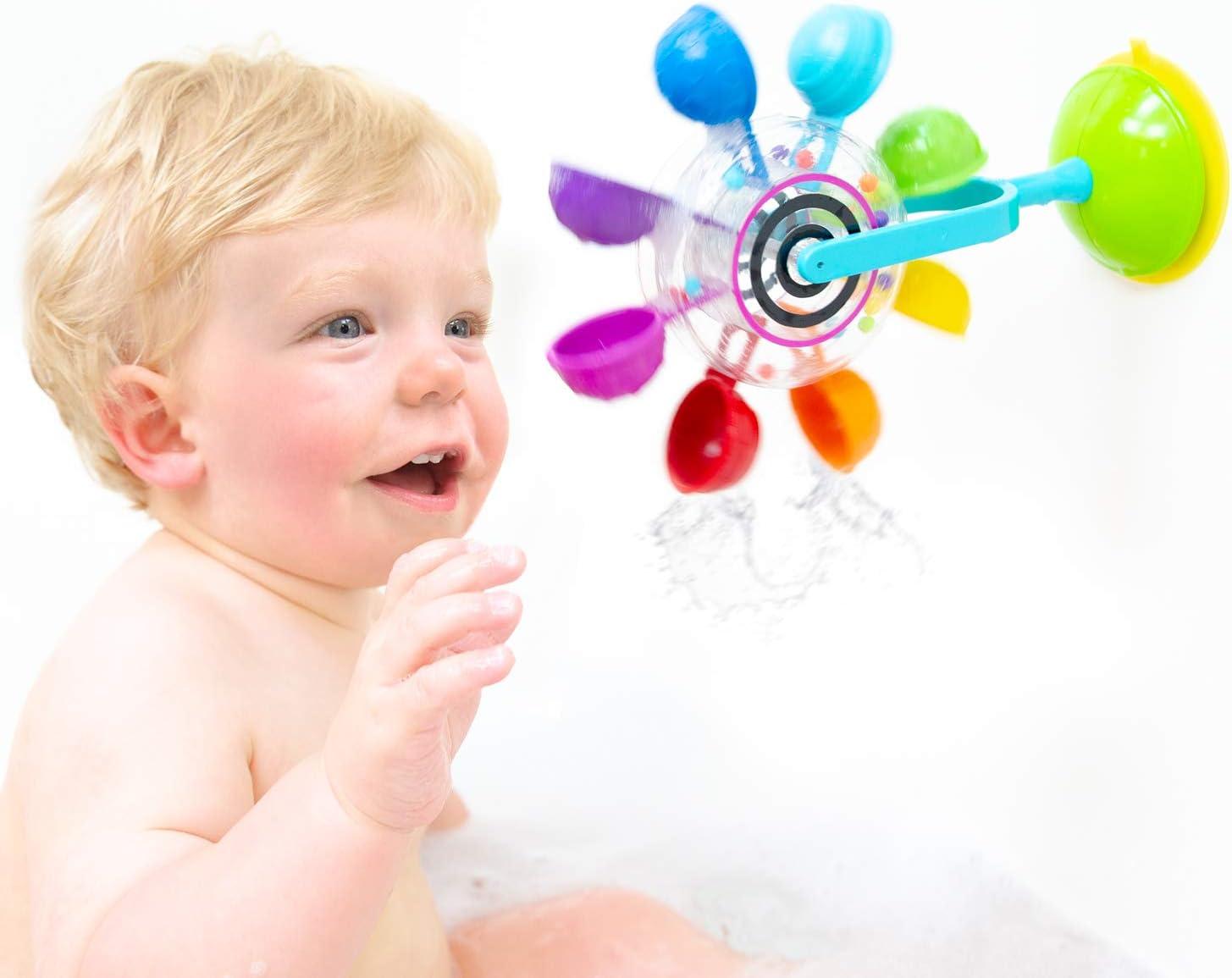 image:imageSassy Whirling Waterfall Suction Toy for Bathtime Stem Ages 12 Months MultiSmall